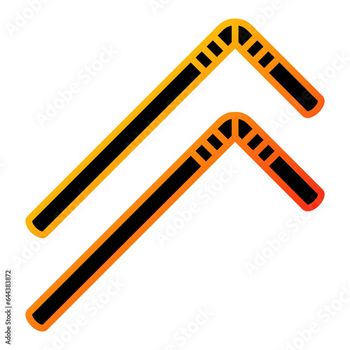 Plastic Straw Icon