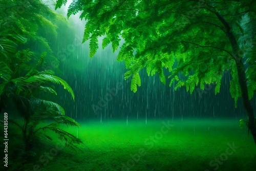 Green forest, Generated using AI © HIFO ARTS