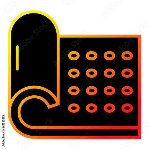 Yoga Mat Icon