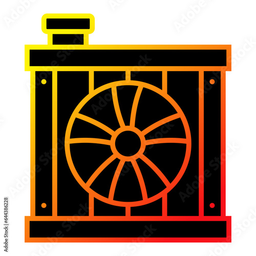 Car Radiator Icon