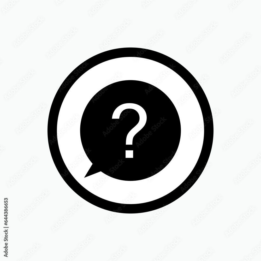 Question Mark Icon. Ask Symbol - Vector. Question Mark Icon. Ask Symbol - Vector.