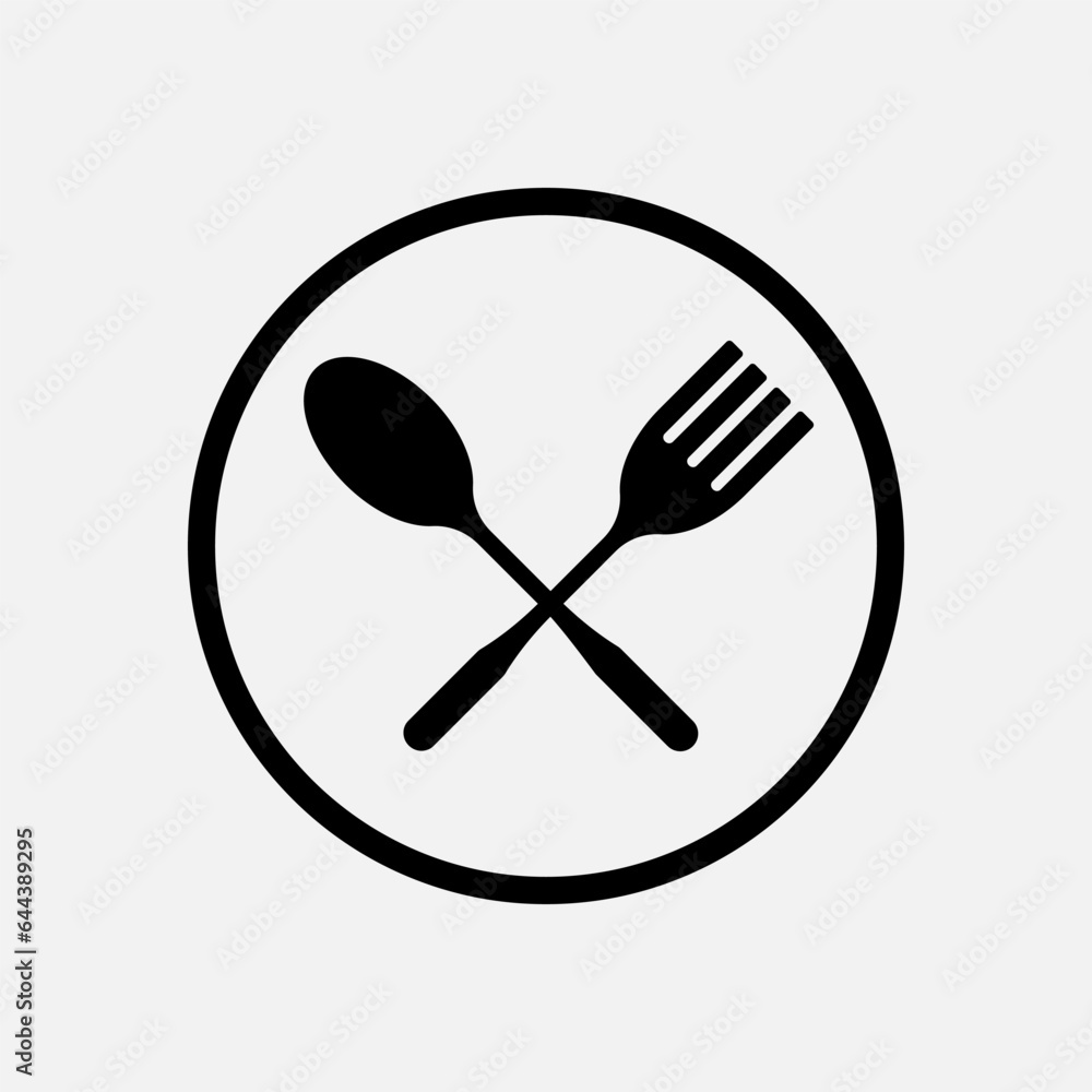Spoon and Fork Icon. Restaurant, Canteen. Food Court, Culinary Center Symbol. Applied for Design, Presentation, Website or, Apps Elements – Vector. Spoon and Fork Icon. Restaurant, Canteen. Food Court, Culinary Center Symbol. Applied for Design, Presentation, Website or, Apps Elements – Vector.