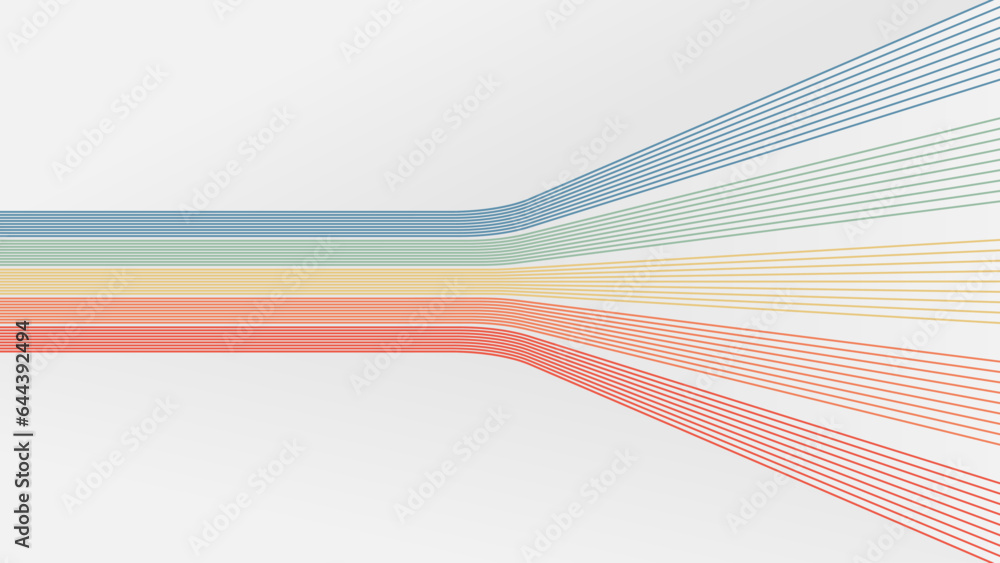 abstract retro background with straight lines in pastel colors, vector illustration