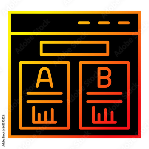 Ab testing Icon