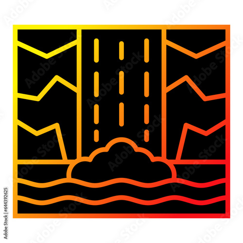 Waterfall Icon