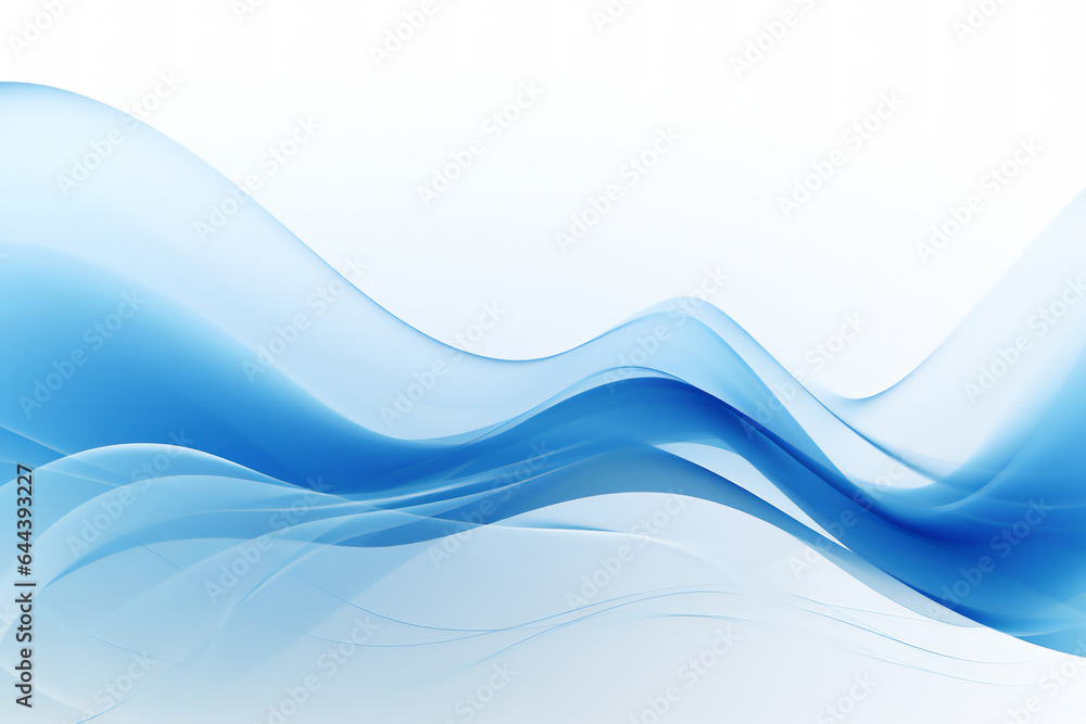 Blue wave pattern background with fluid graphic curves for a modern contemporary sea and ocean waves flat design for a concept art waveform project,, computer Generative AI stock illustration image Blue wave pattern background with fluid graphic curves for a modern contemporary sea and ocean waves flat design for a concept art waveform project,, computer Generative AI stock illustration image