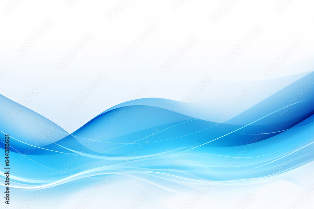 Blue wave pattern background with fluid graphic curves for a modern contemporary sea and ocean waves flat design for a concept art waveform project,, computer Generative AI stock illustration image Blue wave pattern background with fluid graphic curves for a modern contemporary sea and ocean waves flat design for a concept art waveform project,, computer Generative AI stock illustration image