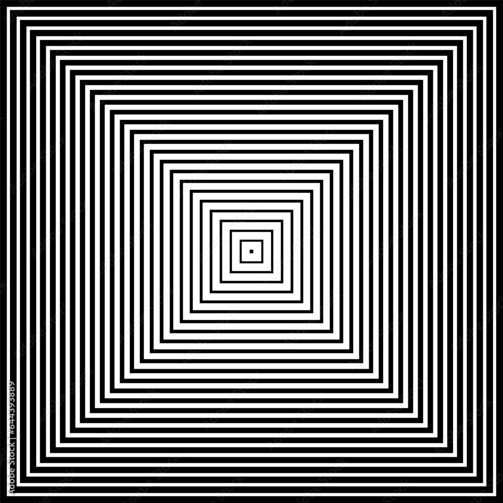Abstract Geometric Halftone Square Lines Pattern. Black and White Textured Background. Abstract Geometric Halftone Square Lines Pattern. Black and White Textured Background.