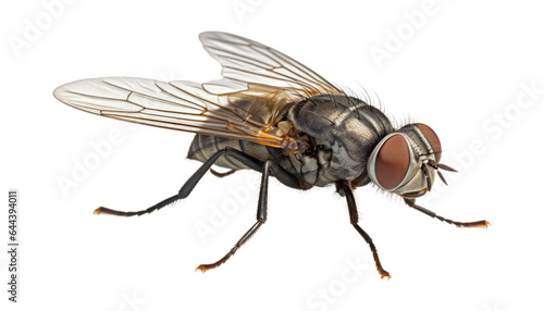 fly isolated on transparent background cutout