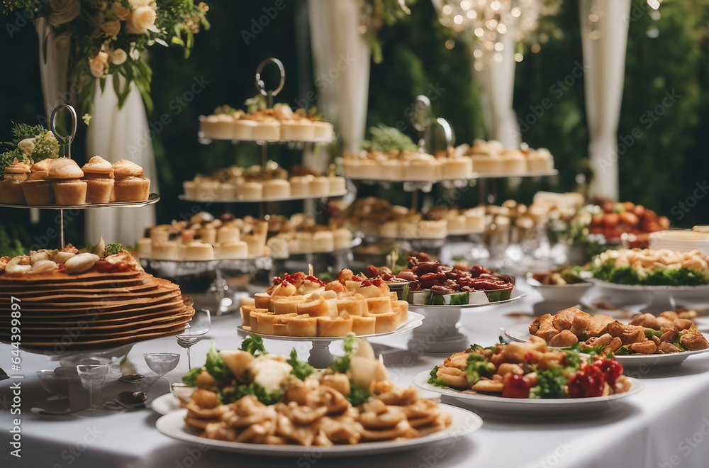 Catering wedding buffet for events Wedding Reception Buffet Food