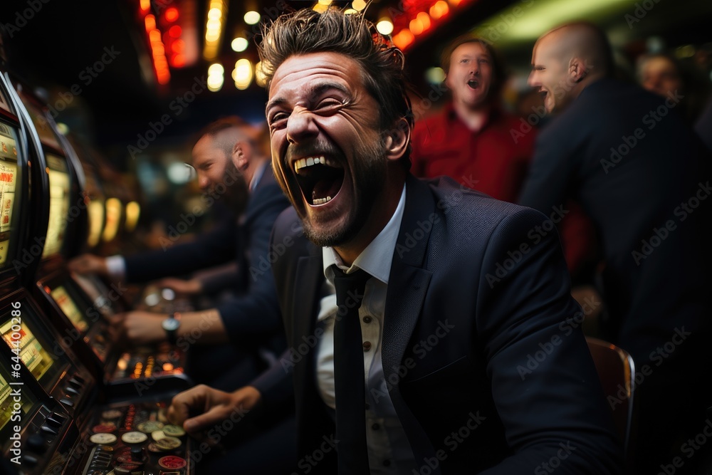 Men's Emotional Gestures in a Casino