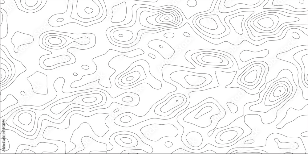 Ocean topographic line map with curvy wave isolines vector illustration. Abstract colorful topographic contours map background,Vector contour topographic map. Cartography texture abstract banner use.. Ocean topographic line map with curvy wave isolines vector illustration. Abstract colorful topographic contours map background,Vector contour topographic map. Cartography texture abstract banner use..