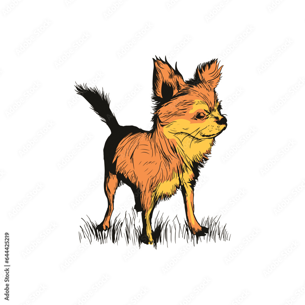 Obraz premium fox colorful vector logo artwork