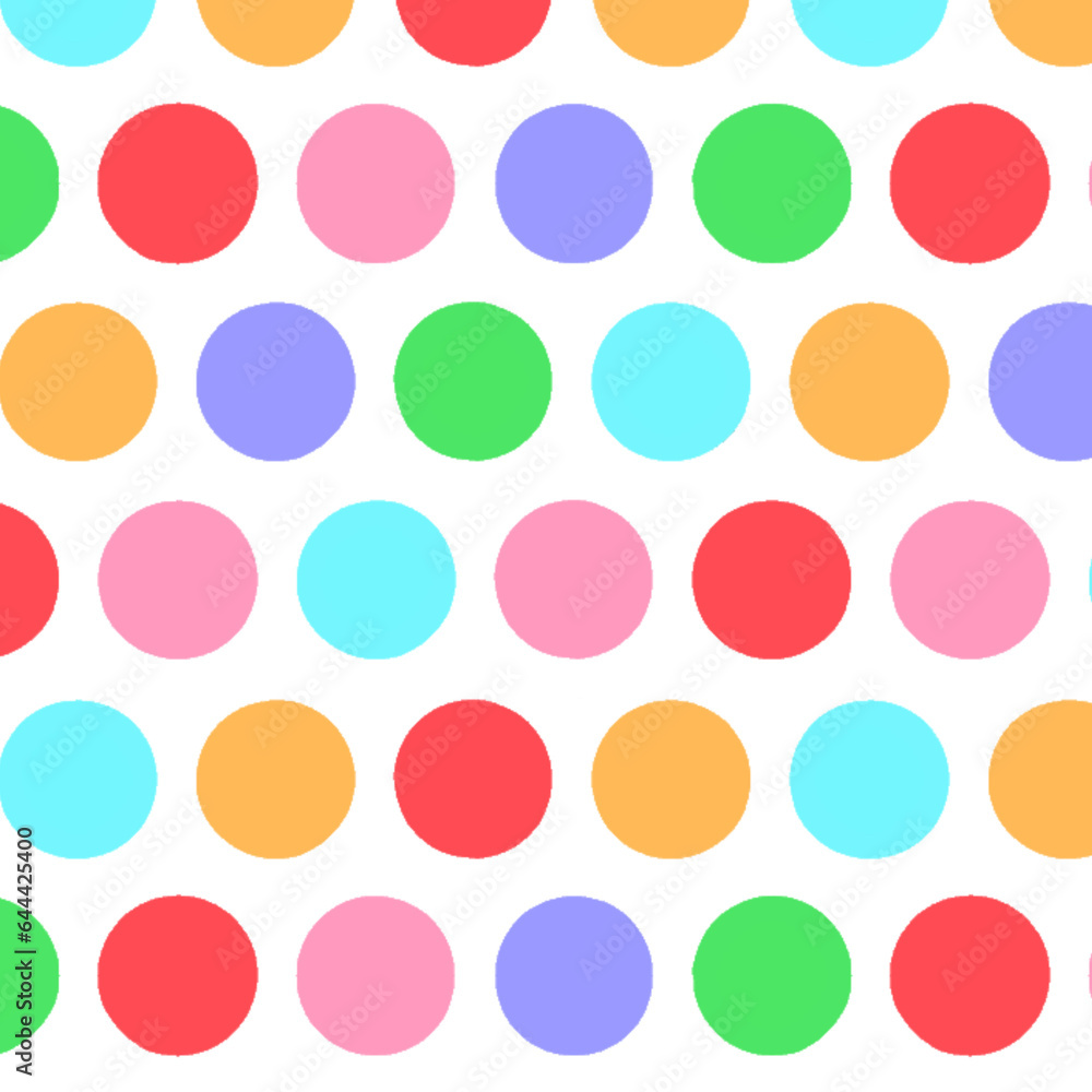 seamless pattern with circles seamless pattern with circles