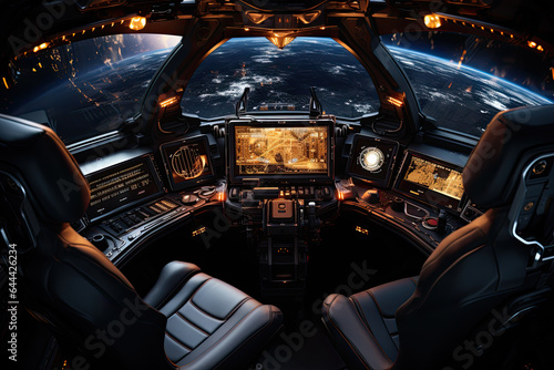 spaceship cockpit