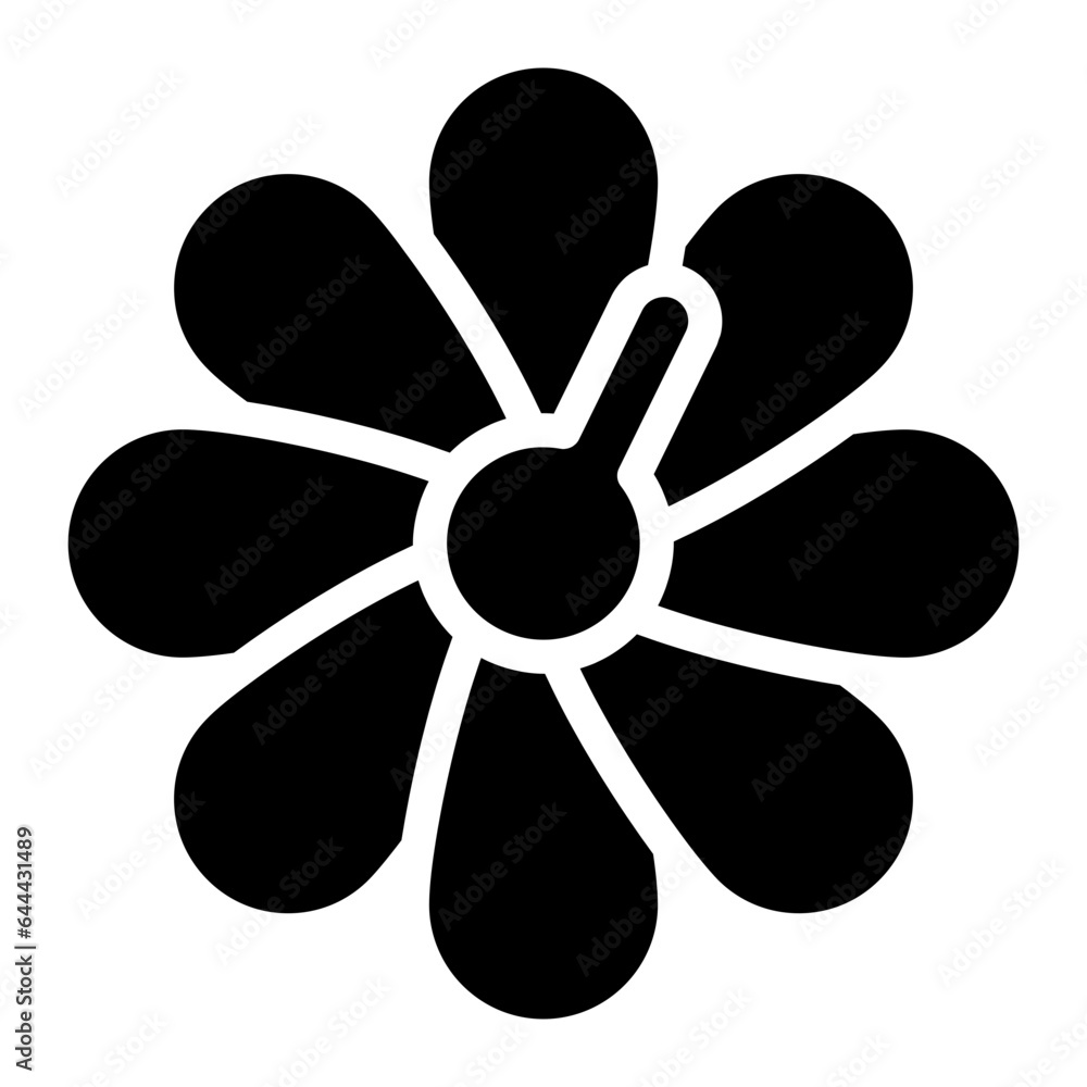 flower glyph flower glyph