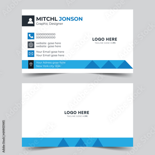 Business card Modern.Creative And Clean Business Card Design Template,Visiting Card , elegant,estate business card, Visiting Card 