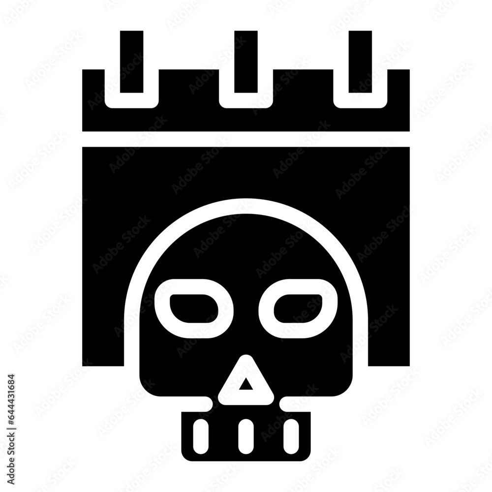 halloween date glyph halloween date glyph