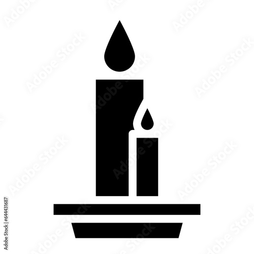 candle glyph 