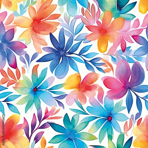 A Captivating 3D Flower Seamless Pattern Collection © imane