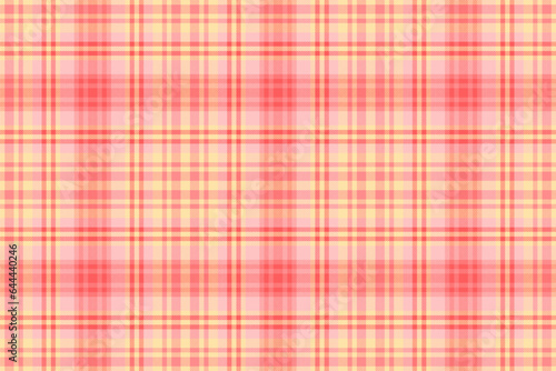 Check background tartan of textile texture vector with a fabric seamless pattern plaid.