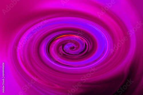 colorful spiral in lilac and blue