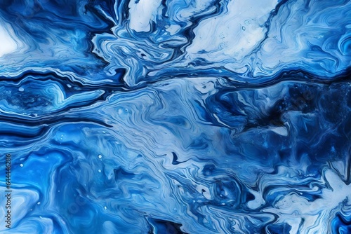 blue water background generated by AI technology