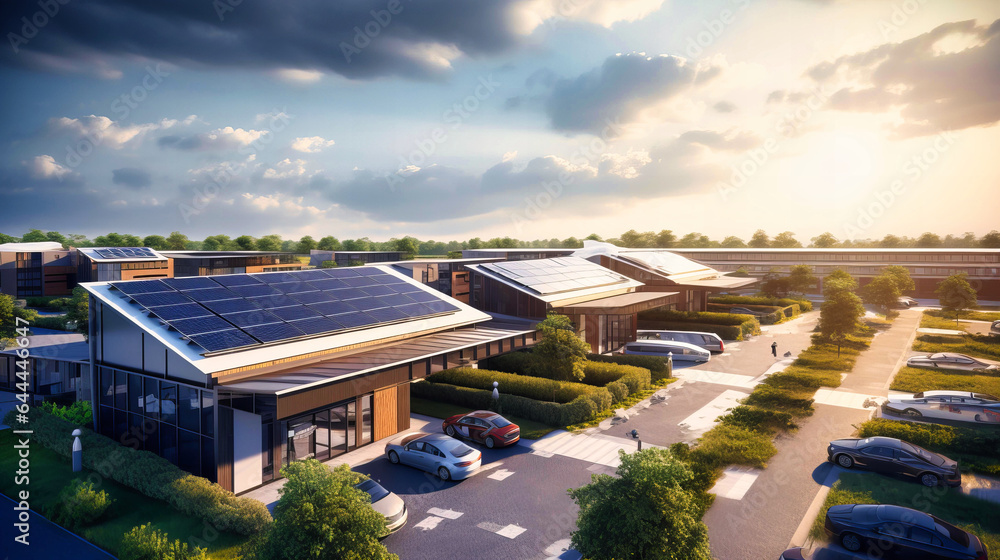 Solar-powered warehouses championing sustainability
