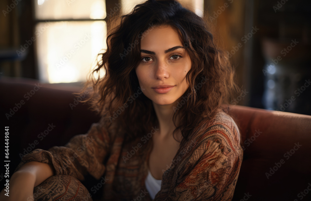 Closeup of a young beautiful woman Closeup of a young beautiful woman