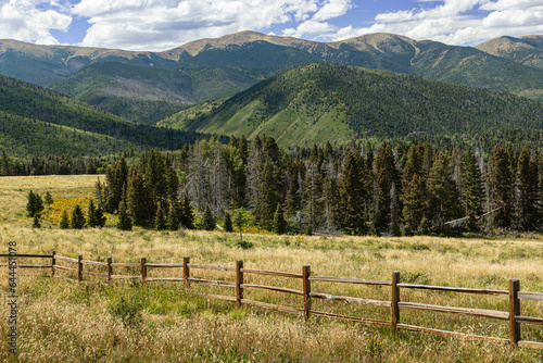 The Frontier Pathways Scenic Byway in the Spanish Peak region of southwestern Colorado and Cordova Pass