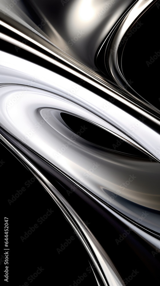 Silver chromed metal flowing viscous thick dense liquid texture concept background. Beautiful abstract sticky fluid background for web design backgrounds and slide show wallpapers..