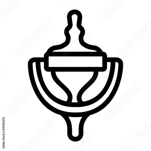 door knocker outline icon