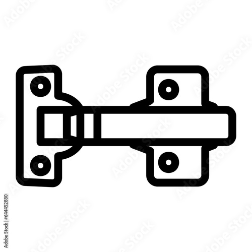 hinge outline icon