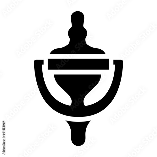door knocker glyph icon