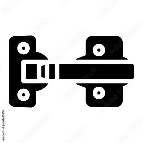 hinge glyph icon