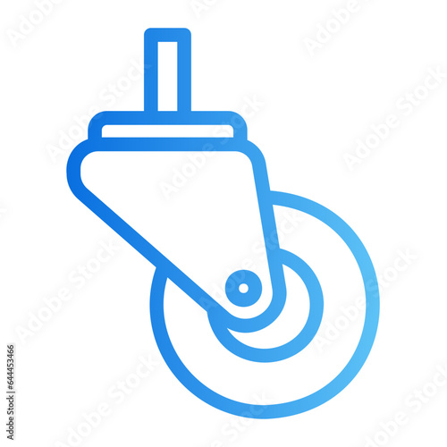 caster gradient icon