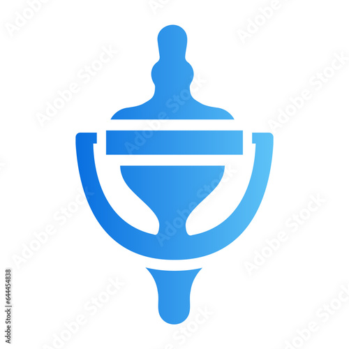 door knocker gradient icon