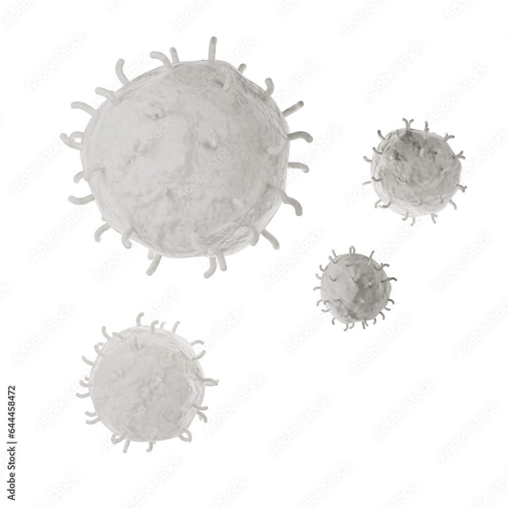 White blood cell 3d realistic icon analysis. Leukocytes medical illustration transparent White blood cell 3d realistic icon analysis. Leukocytes medical illustration transparent