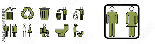 Waste (Icon set)