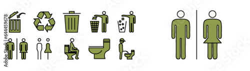 Waste (Icon set)