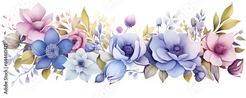 水彩　フラワー