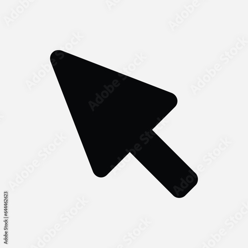 arrow pointer and cursor icon free vector illustration