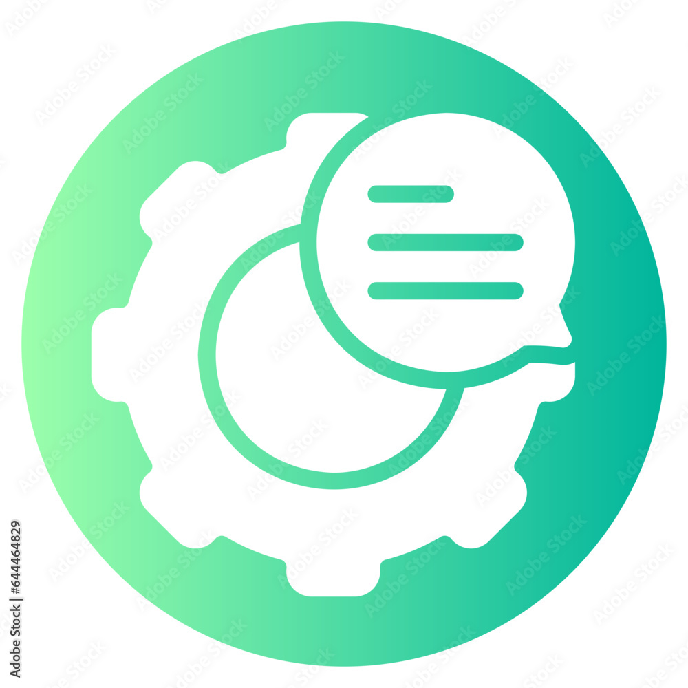settings gradient icon settings gradient icon