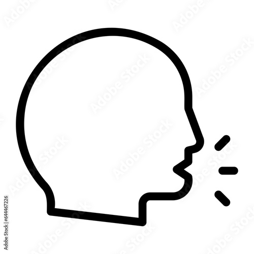 speak line icon