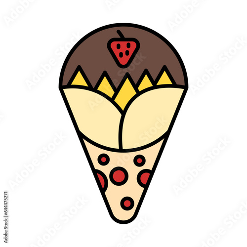 Crepe Icon Design
