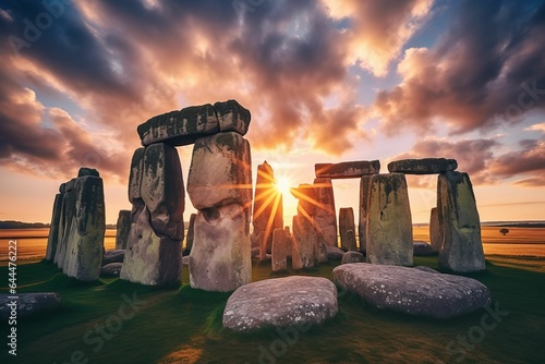 stonehenge at sunrise