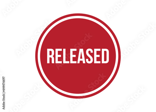 released red banner design vector illustration