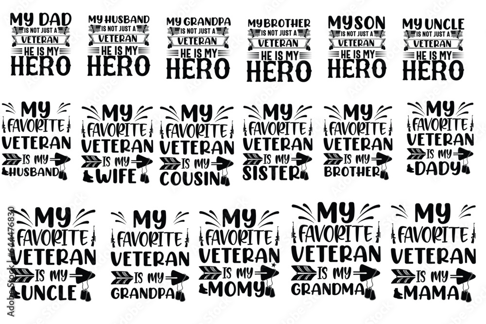 veteran day t shirt bundle, veteran  typography t shirt bundle or veteran svg