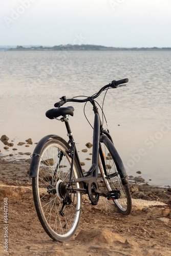 Bicicletta in riva al mare