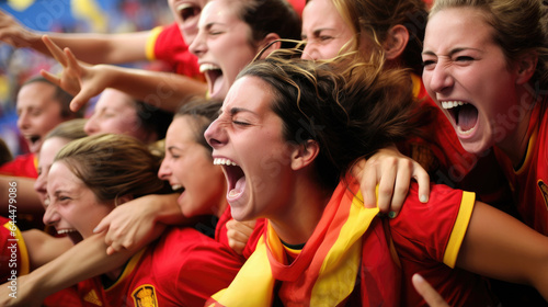 Spains womens national football team victory